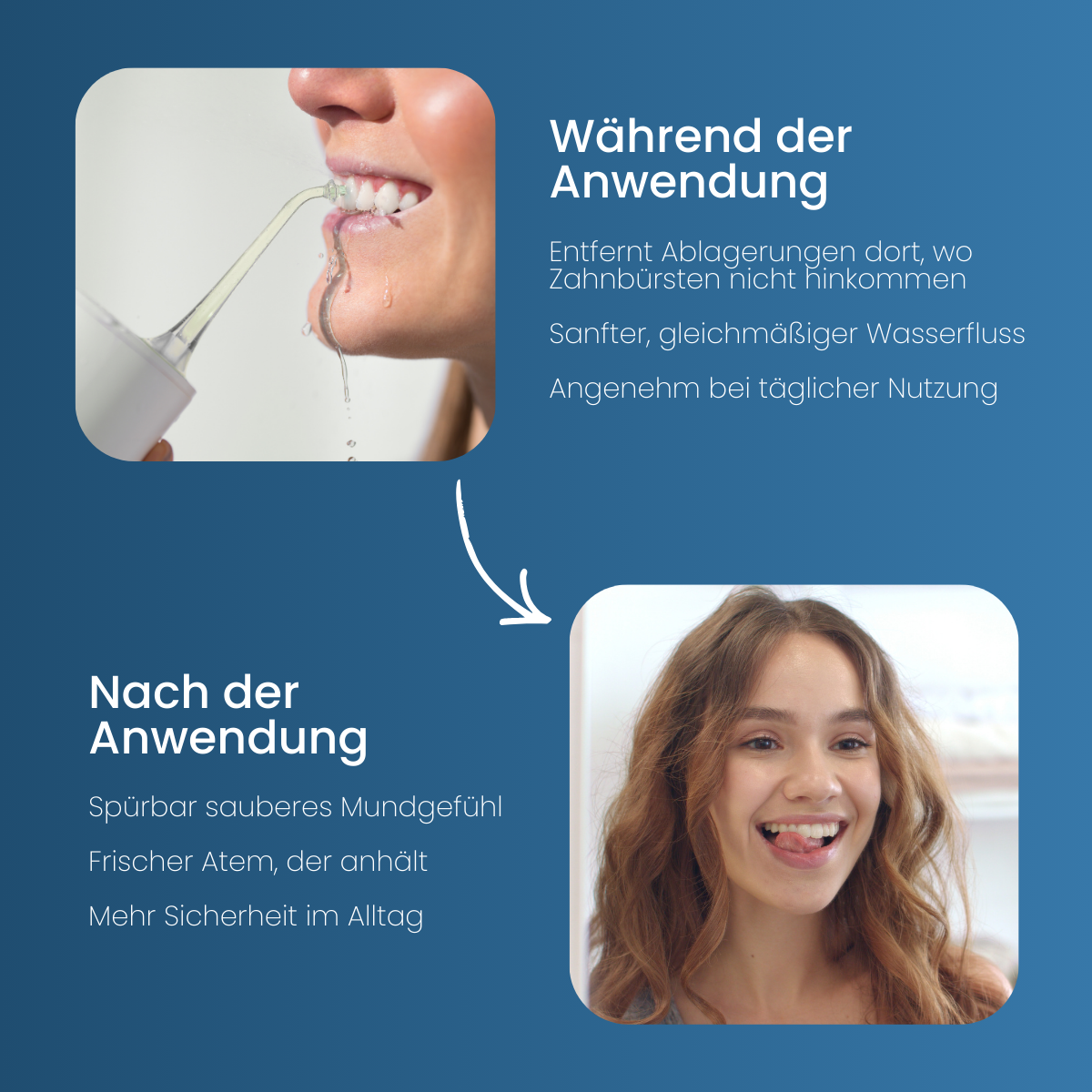 HelloWhite AquaFlow Munddusche HelloWhite