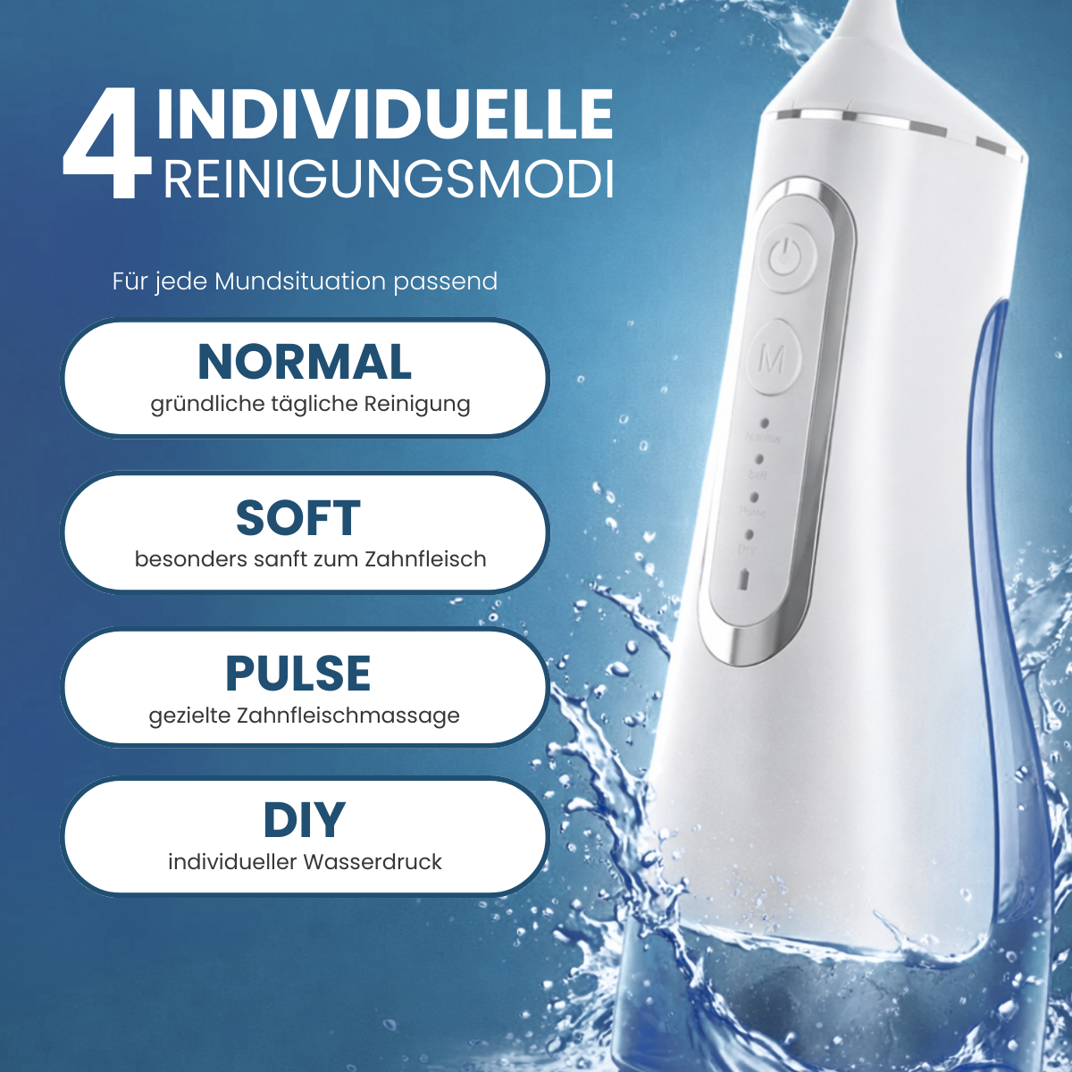 HelloWhite AquaFlow Munddusche HelloWhite