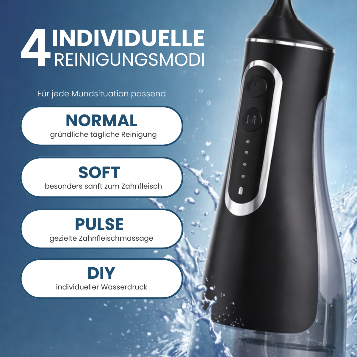 HelloWhite AquaFlow Munddusche HelloWhite